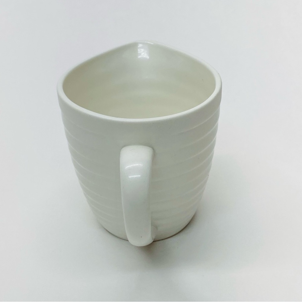 Sango Rio White Creamer Pitcher Ribbed Discontinued Rio5153 Cottagecore Country - Picture 4 of 12